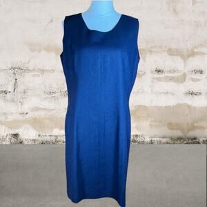 Sarah B Studio Women's Navy Blue Dress - Size 14